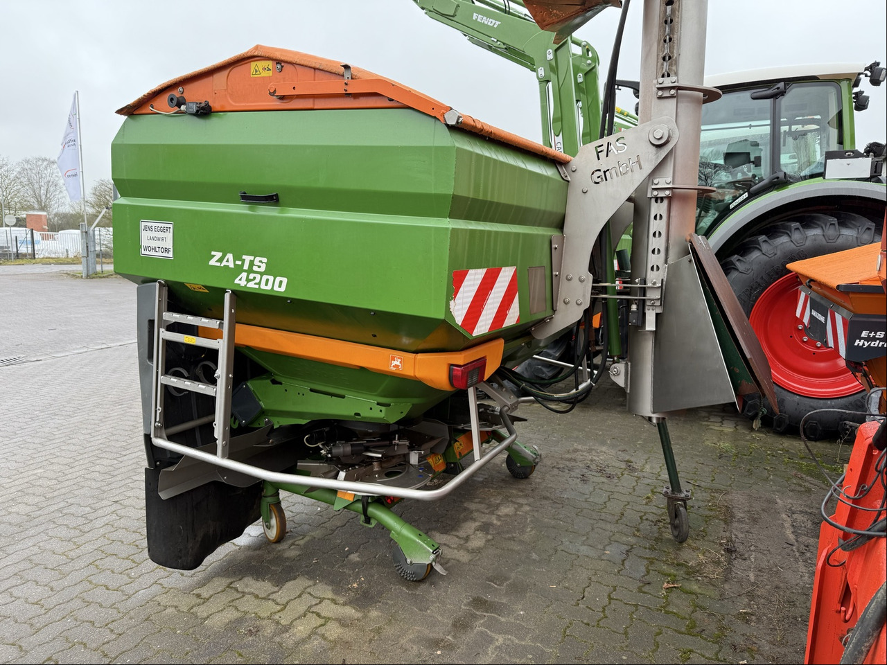 Ψεκαστικό Amazone ZA-TS Anbaustreuer: φωτογραφία 8 Ψεκαστικό Amazone ZA-TS Anbaustreuer: φωτογραφία 8