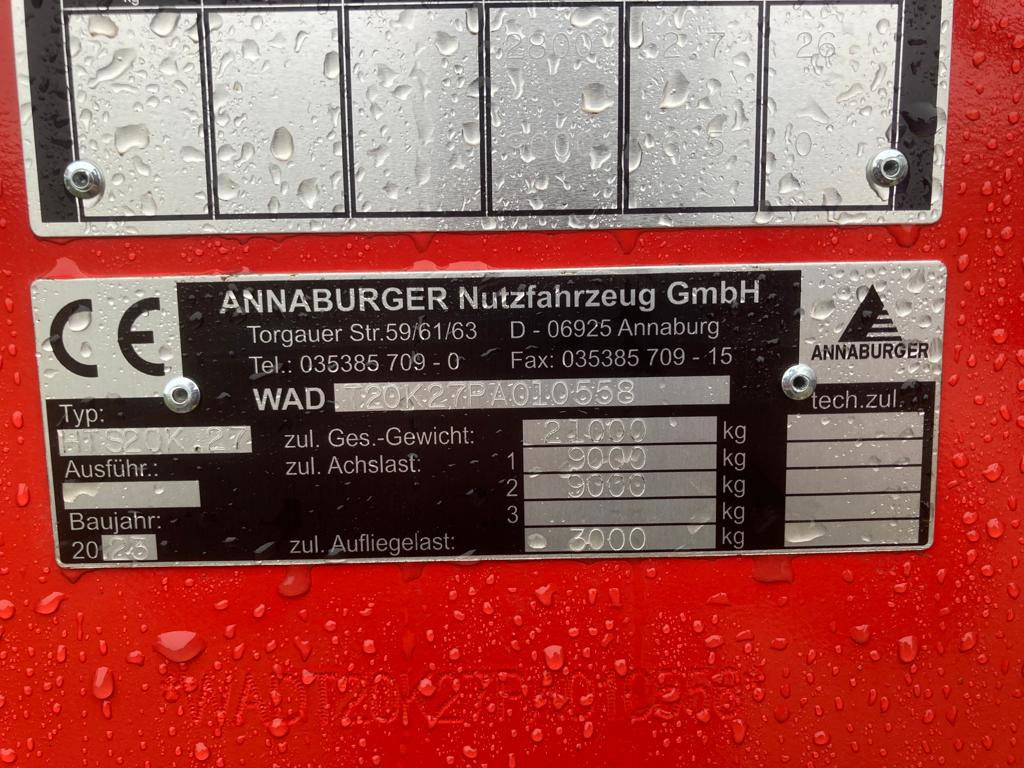 Annaburger HTS 20K.27 Tankanhänger - Μηχανηματα λιπάσματα: φωτογραφία 4 Annaburger HTS 20K.27 Tankanhänger - Μηχανηματα λιπάσματα: φωτογραφία 4