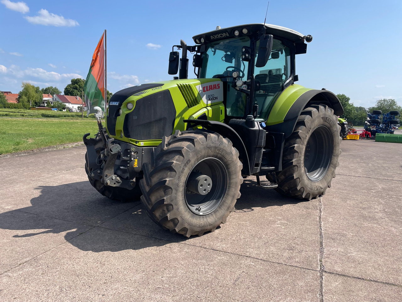 Claas Axion 870 CMATIC - Τρακτέρ: φωτογραφία 1 Claas Axion 870 CMATIC - Τρακτέρ: φωτογραφία 1