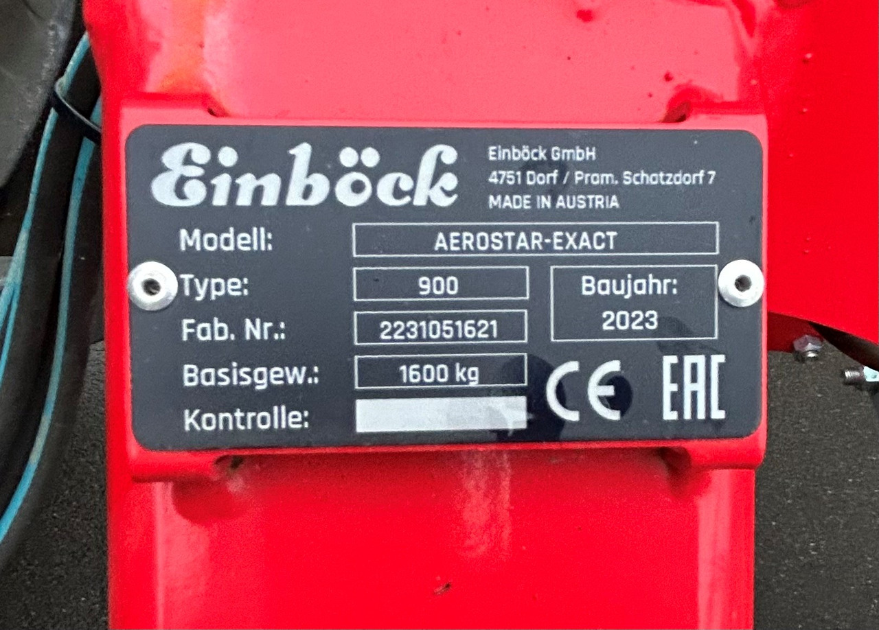 Einböck AEROSTAR EXACT 900 - Σβάρνα: φωτογραφία 2 Einböck AEROSTAR EXACT 900 - Σβάρνα: φωτογραφία 2