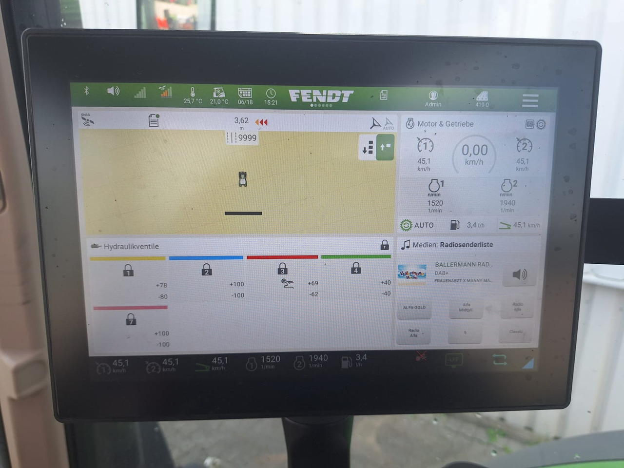 Fendt 724 Vario Gen6 Profi Setting2 - Τρακτέρ: φωτογραφία 4 Fendt 724 Vario Gen6 Profi Setting2 - Τρακτέρ: φωτογραφία 4