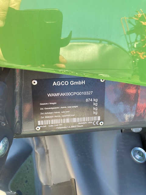 Fendt Cutter 3140 FPV - Χορτοκοπτικό: φωτογραφία 2 Fendt Cutter 3140 FPV - Χορτοκοπτικό: φωτογραφία 2
