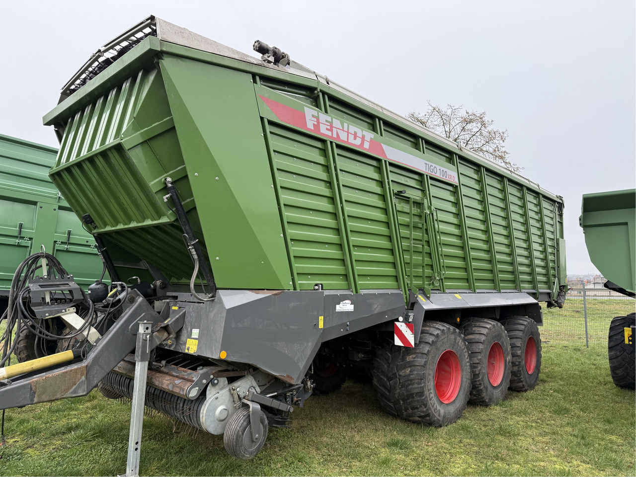 Fendt Tigo 100 XR - Βαγόνι ενσίρωσης: φωτογραφία 1 Fendt Tigo 100 XR - Βαγόνι ενσίρωσης: φωτογραφία 1