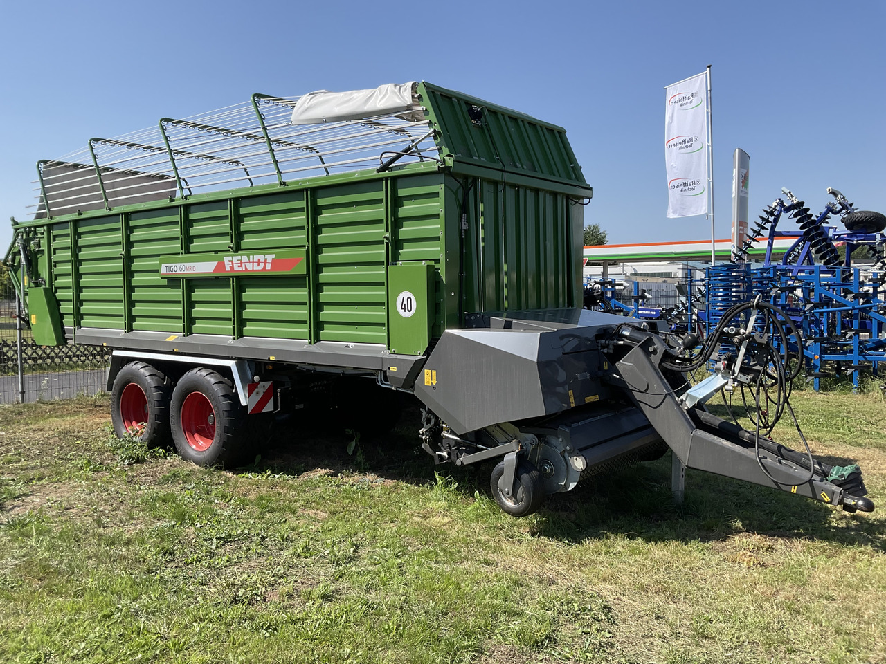 Fendt Tigo 60 MR - Βαγόνι ενσίρωσης: φωτογραφία 1 Fendt Tigo 60 MR - Βαγόνι ενσίρωσης: φωτογραφία 1