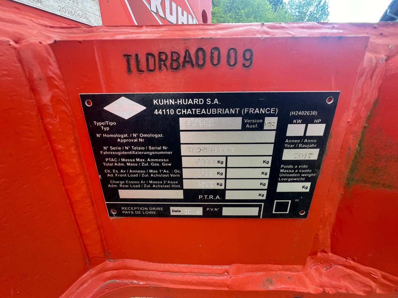 Kuhn Vari - Leader 7 Schar - Άροτρο: φωτογραφία 2 Kuhn Vari - Leader 7 Schar - Άροτρο: φωτογραφία 2