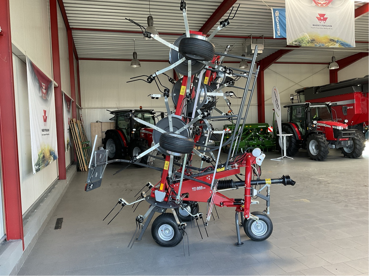 Massey Ferguson TD 868 DN Heuwender - Χορτοσυλλέκτης: φωτογραφία 2 Massey Ferguson TD 868 DN Heuwender - Χορτοσυλλέκτης: φωτογραφία 2