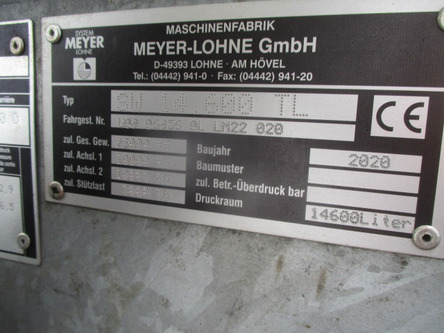 Meyer-Lohne Rekordia Pumptankwagen - Μηχανηματα λιπάσματα: φωτογραφία 3 Meyer-Lohne Rekordia Pumptankwagen - Μηχανηματα λιπάσματα: φωτογραφία 3