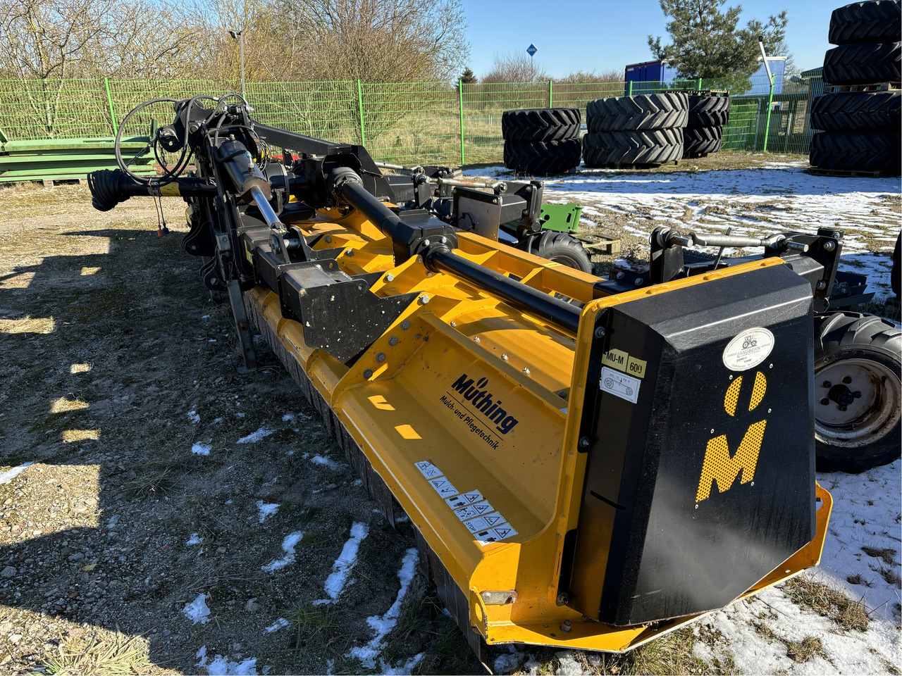 Müthing Mulcher MU-M 600/F - Καταστροφέας με σφυριά: φωτογραφία 5 Müthing Mulcher MU-M 600/F - Καταστροφέας με σφυριά: φωτογραφία 5