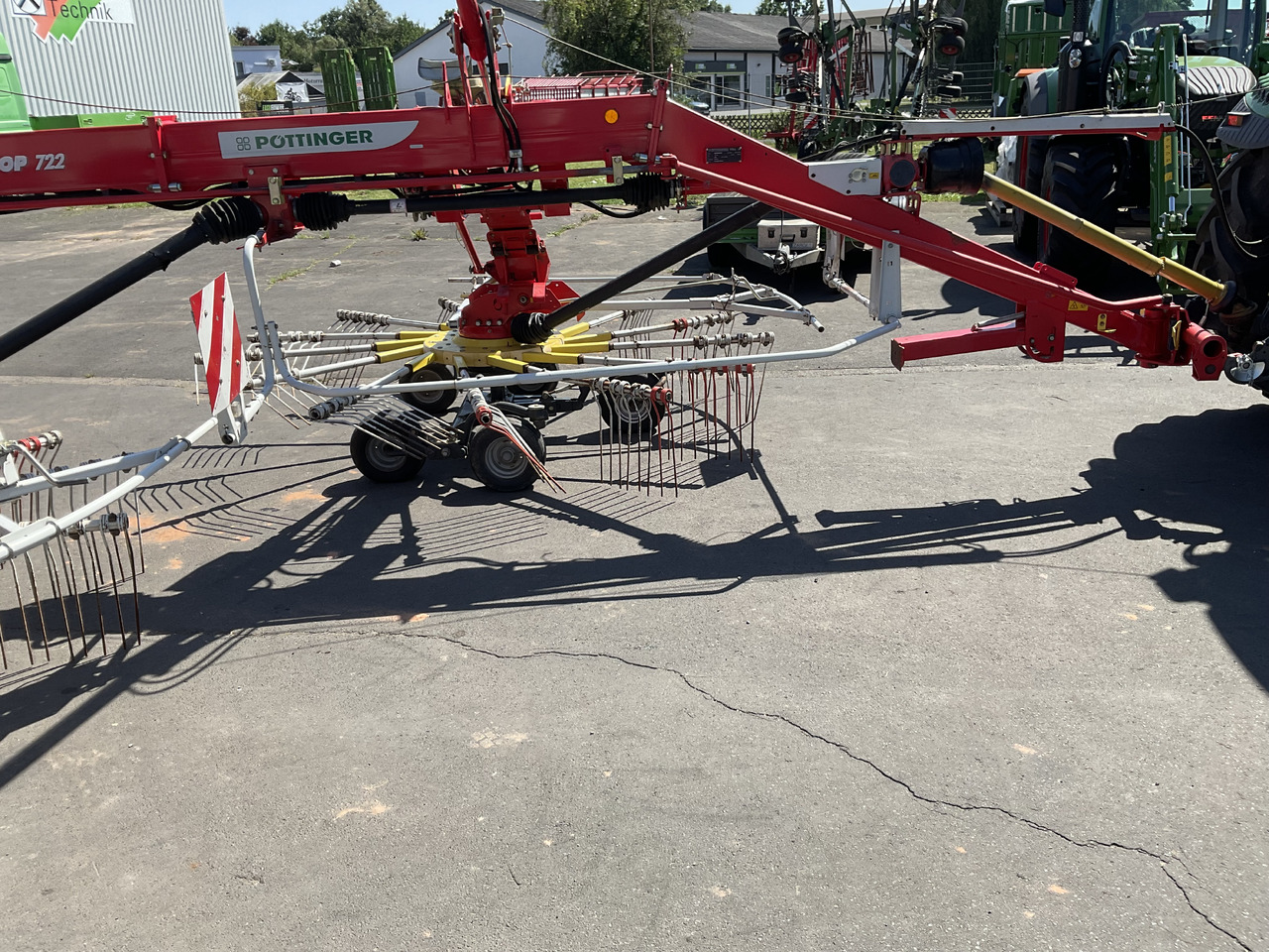 Pöttinger Top 722 Seitenschwader - Χορτοσυλλέκτης: φωτογραφία 5 Pöttinger Top 722 Seitenschwader - Χορτοσυλλέκτης: φωτογραφία 5