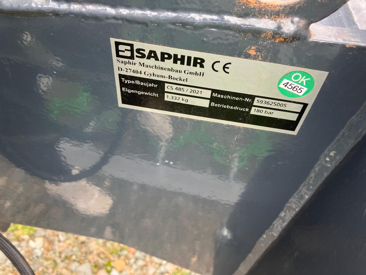 Saphir Strohstriegel Clearstar 485 - Σβάρνα: φωτογραφία 3 Saphir Strohstriegel Clearstar 485 - Σβάρνα: φωτογραφία 3