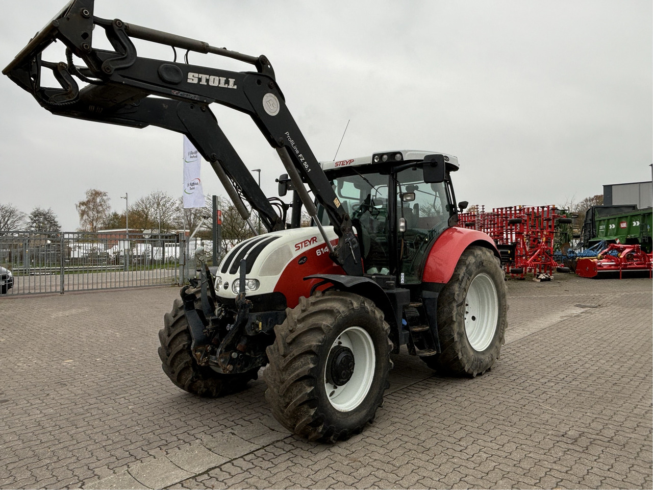 Steyr 6140 Profi - Τρακτέρ: φωτογραφία 1 Steyr 6140 Profi - Τρακτέρ: φωτογραφία 1