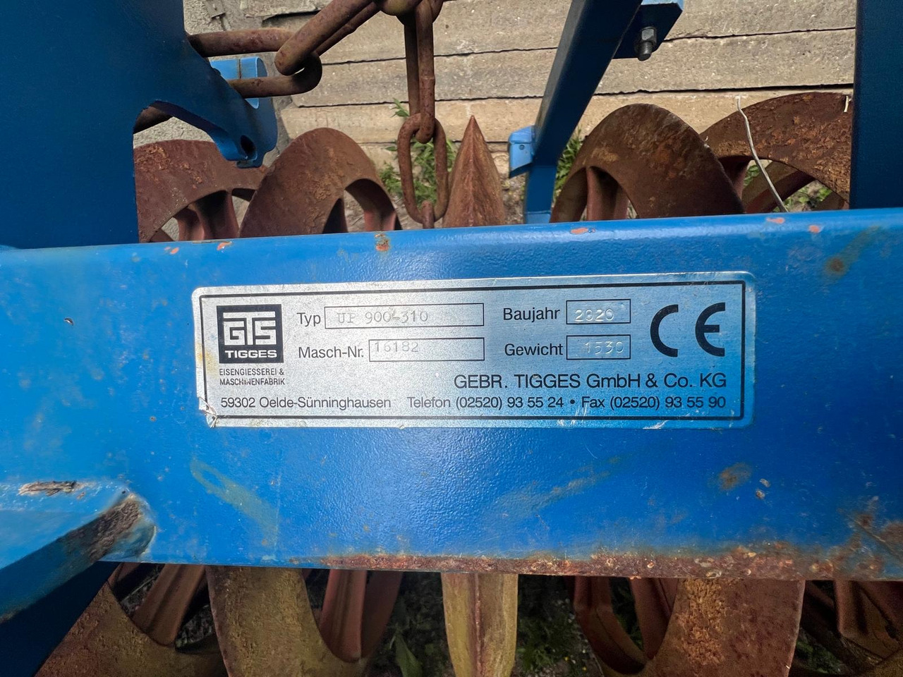 Tigges UP 900 - 310 - Φρεζοσβαρνα: φωτογραφία 2 Tigges UP 900 - 310 - Φρεζοσβαρνα: φωτογραφία 2