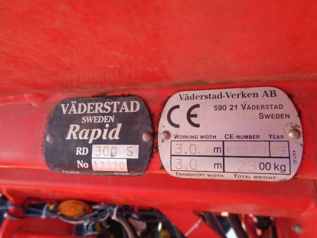 Väderstad Rapid RD 300 S XL Super - Σπαρτική μηχανή: φωτογραφία 2 Väderstad Rapid RD 300 S XL Super - Σπαρτική μηχανή: φωτογραφία 2