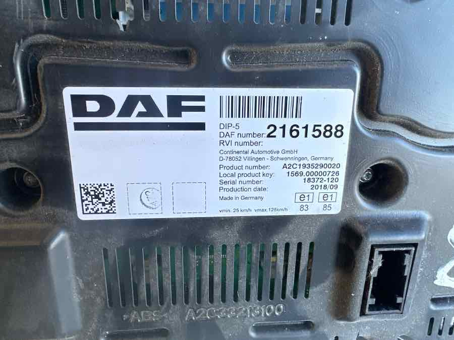 DAF INSTRUMENT PANEL 2161588 - Καμπίνα και εσωτερικό για Φορτηγό: φωτογραφία 4 DAF INSTRUMENT PANEL 2161588 - Καμπίνα και εσωτερικό για Φορτηγό: φωτογραφία 4