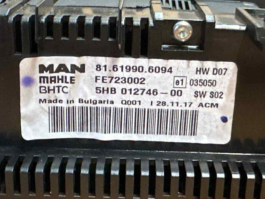MAN ECU MODULE HEATING 81.61990-6094 - Ηλεκτρικό σύστημα για Φορτηγό: φωτογραφία 3 MAN ECU MODULE HEATING 81.61990-6094 - Ηλεκτρικό σύστημα για Φορτηγό: φωτογραφία 3