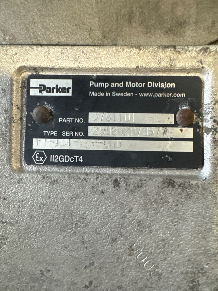PARKER HYDRALIC PUMP 101 L 3781101 - Υδραυλικό για Φορτηγό: φωτογραφία 2 PARKER HYDRALIC PUMP 101 L 3781101 - Υδραυλικό για Φορτηγό: φωτογραφία 2