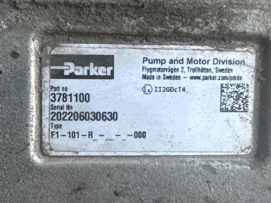 PARKER HYDRAULIK PUMP 3781100 F1-101-R - Υδραυλικό για Φορτηγό: φωτογραφία 3 PARKER HYDRAULIK PUMP 3781100 F1-101-R - Υδραυλικό για Φορτηγό: φωτογραφία 3