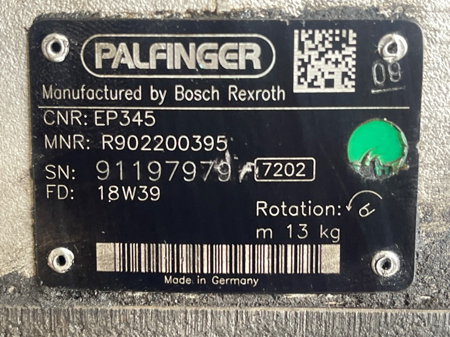 REXROTH PALFINGER HYDRALIC PUMP EP345 - Υδραυλικό για Φορτηγό: φωτογραφία 3 REXROTH PALFINGER HYDRALIC PUMP EP345 - Υδραυλικό για Φορτηγό: φωτογραφία 3