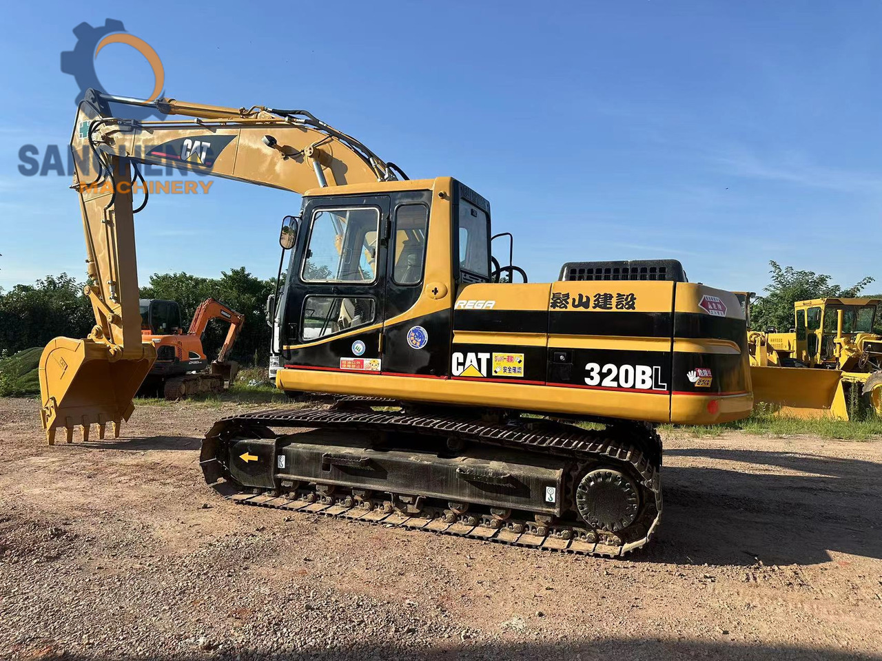 Ερπυστριοφόρος εκσκαφέας CATERPILLAR 320B: φωτογραφία 6