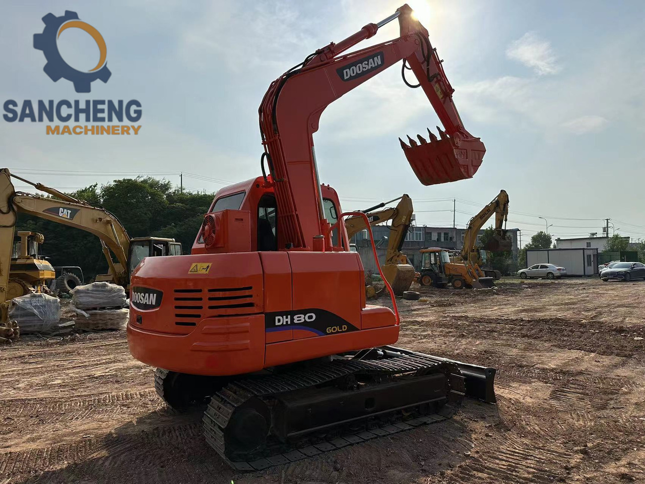 DOOSAN DH80 excavator - Ερπυστριοφόρος εκσκαφέας: φωτογραφία 3 DOOSAN DH80 excavator - Ερπυστριοφόρος εκσκαφέας: φωτογραφία 3