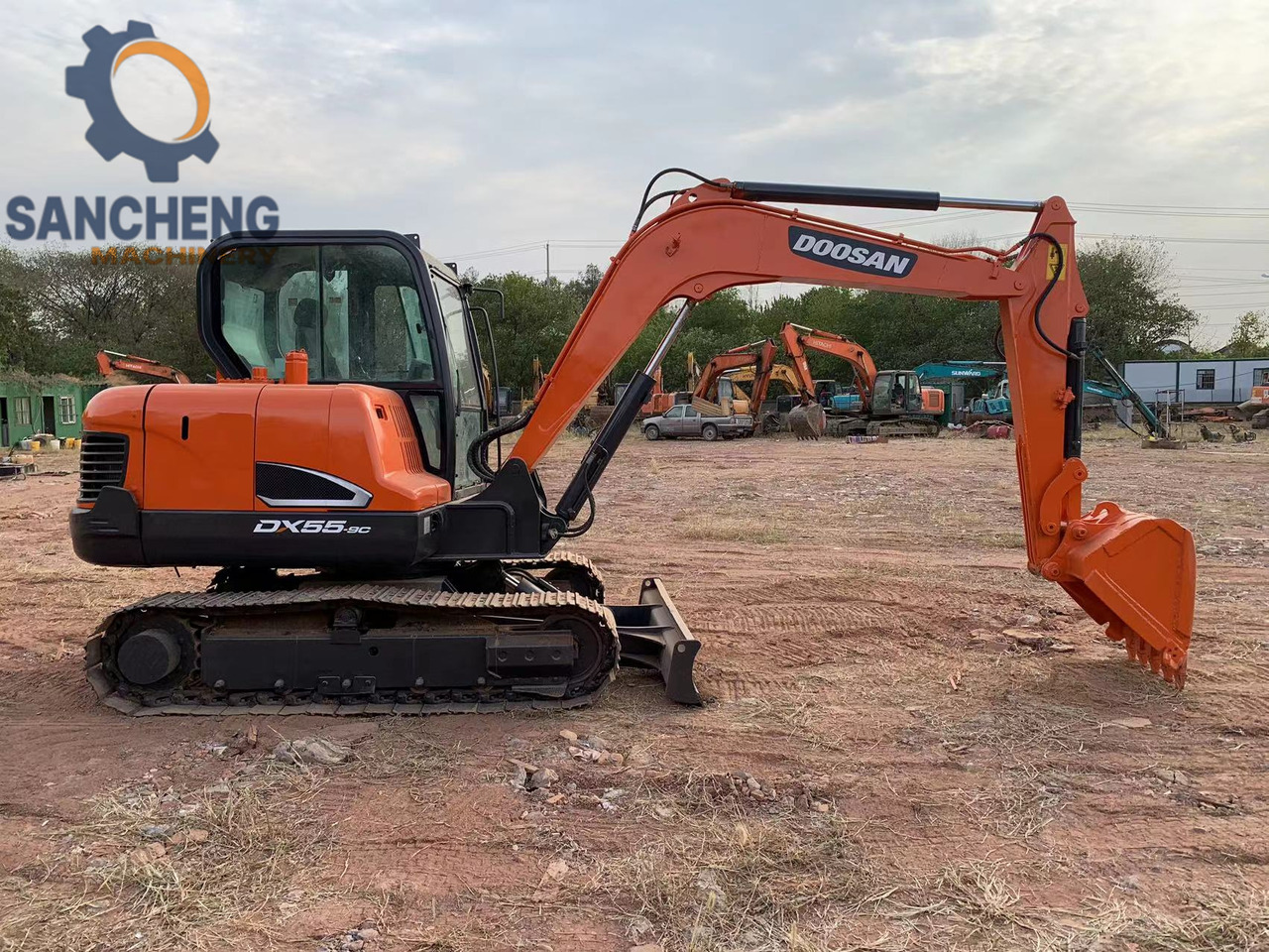 DOOSAN DX55 - Εκσκαφέας: φωτογραφία 3 DOOSAN DX55 - Εκσκαφέας: φωτογραφία 3