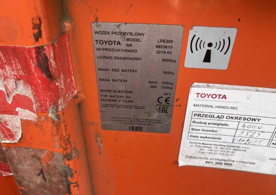 BT LPE200 - Παλετοφόρο: φωτογραφία 4 BT LPE200 - Παλετοφόρο: φωτογραφία 4