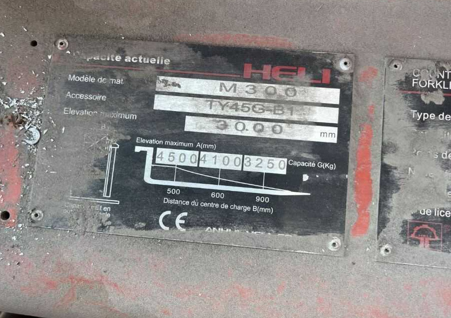 Heli CPYD50 - Υγραεριοκίνητο περονοφόρο: φωτογραφία 5 Heli CPYD50 - Υγραεριοκίνητο περονοφόρο: φωτογραφία 5