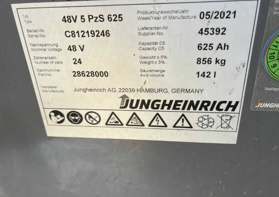 Jungheinrich EFG216k - Ηλεκτροκίνητο περονοφόρο: φωτογραφία 5 Jungheinrich EFG216k - Ηλεκτροκίνητο περονοφόρο: φωτογραφία 5