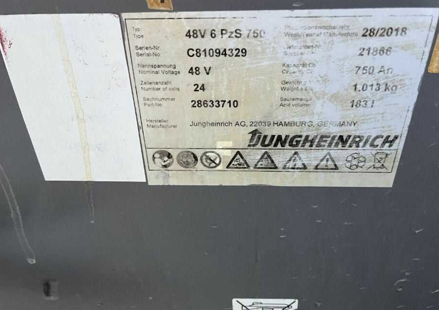 Jungheinrich EFG220 - Ηλεκτροκίνητο περονοφόρο: φωτογραφία 5 Jungheinrich EFG220 - Ηλεκτροκίνητο περονοφόρο: φωτογραφία 5