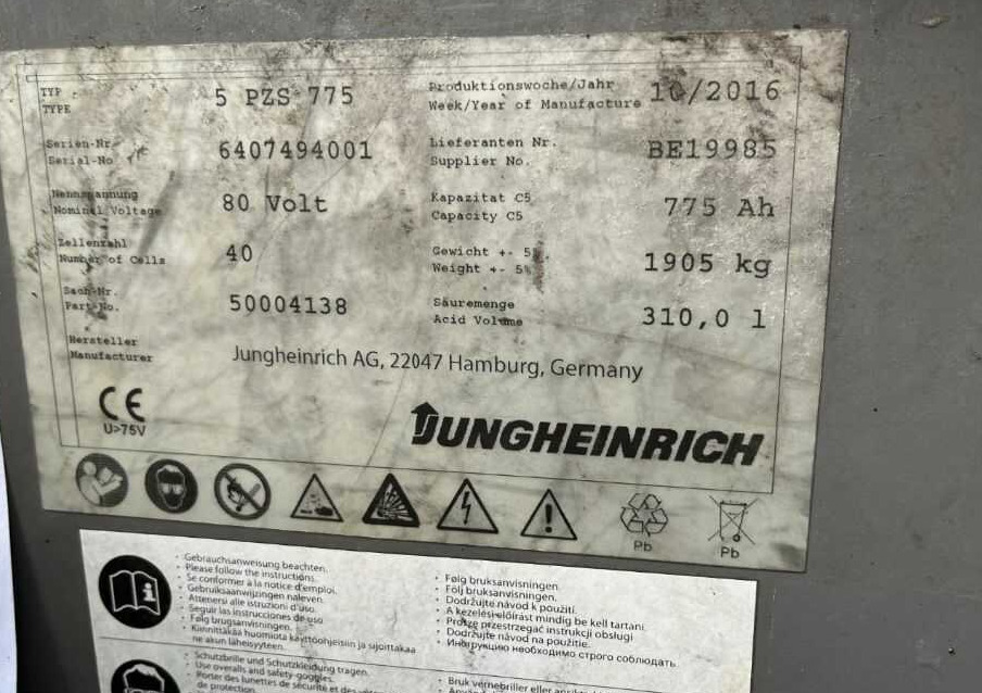 Jungheinrich EFG430s - Ηλεκτροκίνητο περονοφόρο: φωτογραφία 5 Jungheinrich EFG430s - Ηλεκτροκίνητο περονοφόρο: φωτογραφία 5