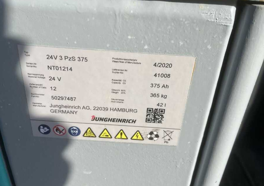 Jungheinrich EZS350 - Μηχάνημα έλξης: φωτογραφία 5 Jungheinrich EZS350 - Μηχάνημα έλξης: φωτογραφία 5