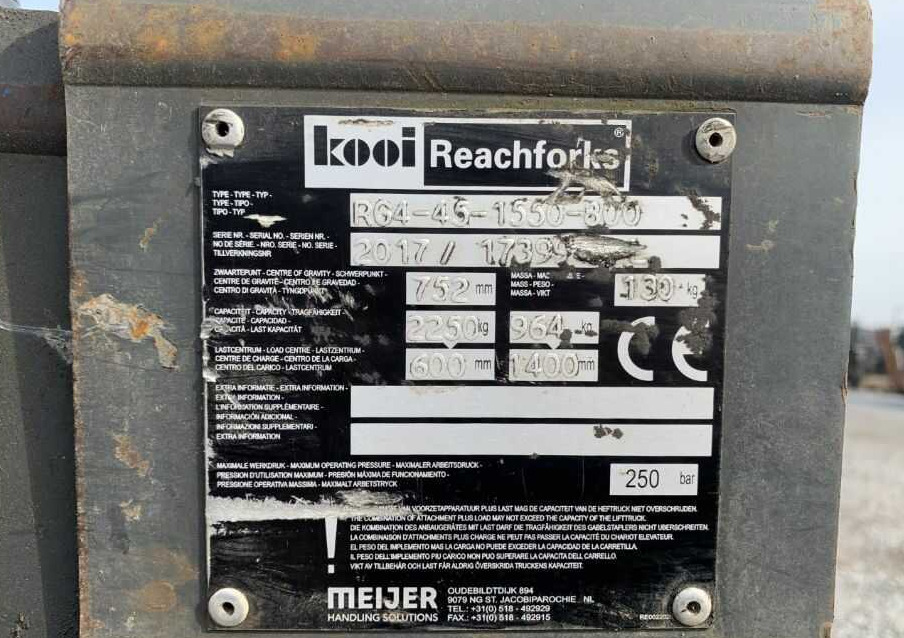 Kooi RG4-45-1550 - Μπούμα για Ανυψωτικό μηχάνημα: φωτογραφία 1 Kooi RG4-45-1550 - Μπούμα για Ανυψωτικό μηχάνημα: φωτογραφία 1