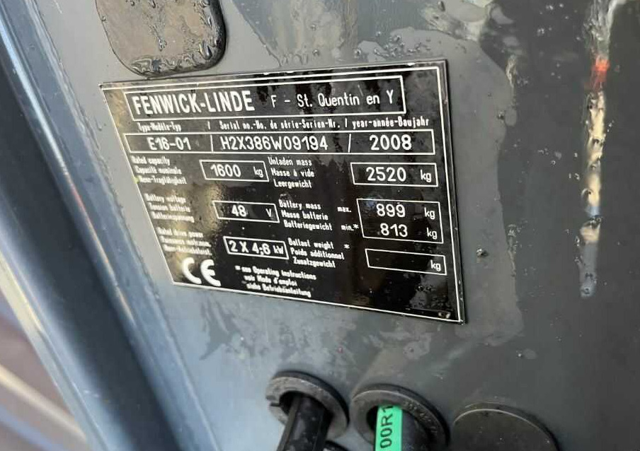 Linde E16-01 - Ηλεκτροκίνητο περονοφόρο: φωτογραφία 4 Linde E16-01 - Ηλεκτροκίνητο περονοφόρο: φωτογραφία 4