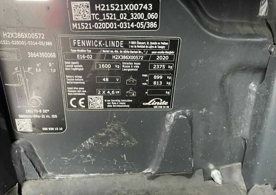 Linde E16-02 - Ηλεκτροκίνητο περονοφόρο: φωτογραφία 4 Linde E16-02 - Ηλεκτροκίνητο περονοφόρο: φωτογραφία 4