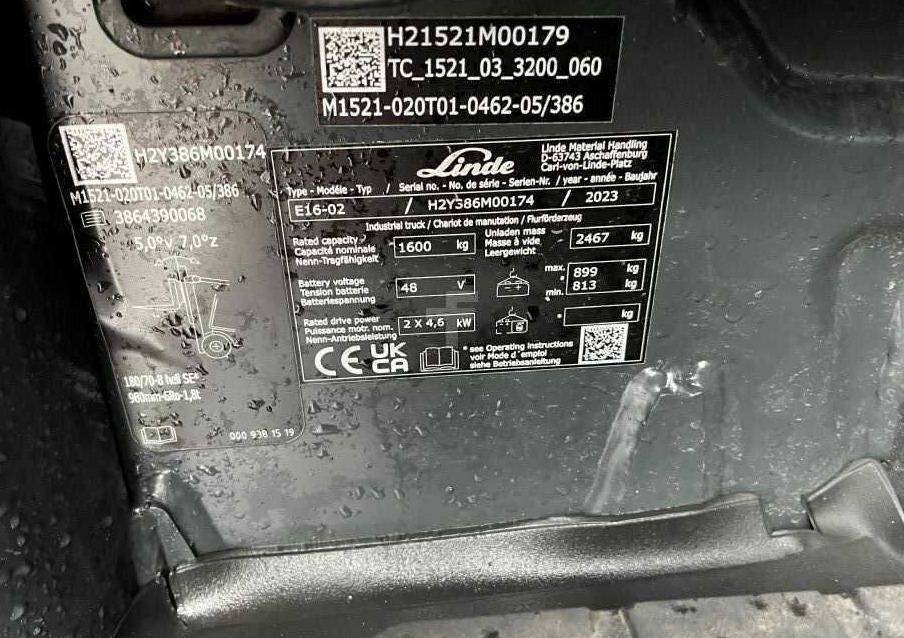 Linde E16-02 - Ηλεκτροκίνητο περονοφόρο: φωτογραφία 4 Linde E16-02 - Ηλεκτροκίνητο περονοφόρο: φωτογραφία 4