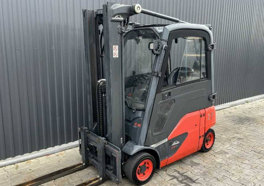 Linde E16P-02 - Ηλεκτροκίνητο περονοφόρο: φωτογραφία 1 Linde E16P-02 - Ηλεκτροκίνητο περονοφόρο: φωτογραφία 1