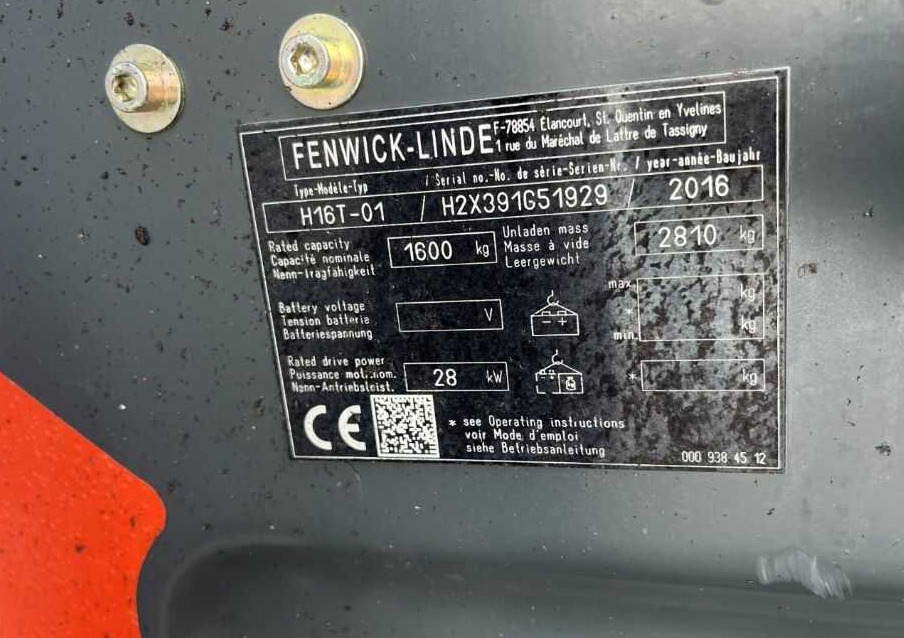Linde H16T-01 - Υγραεριοκίνητο περονοφόρο: φωτογραφία 4 Linde H16T-01 - Υγραεριοκίνητο περονοφόρο: φωτογραφία 4