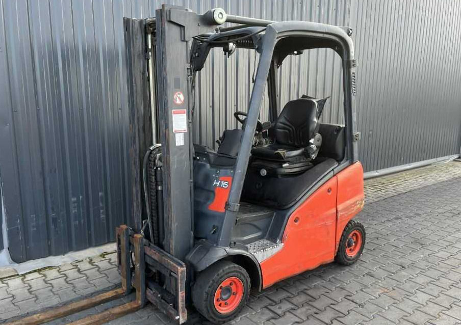 Linde H16T-01 - Υγραεριοκίνητο περονοφόρο: φωτογραφία 1 Linde H16T-01 - Υγραεριοκίνητο περονοφόρο: φωτογραφία 1