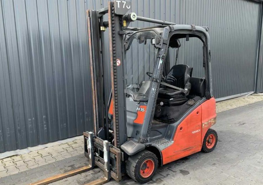 Linde H16T-01 - Υγραεριοκίνητο περονοφόρο: φωτογραφία 1 Linde H16T-01 - Υγραεριοκίνητο περονοφόρο: φωτογραφία 1