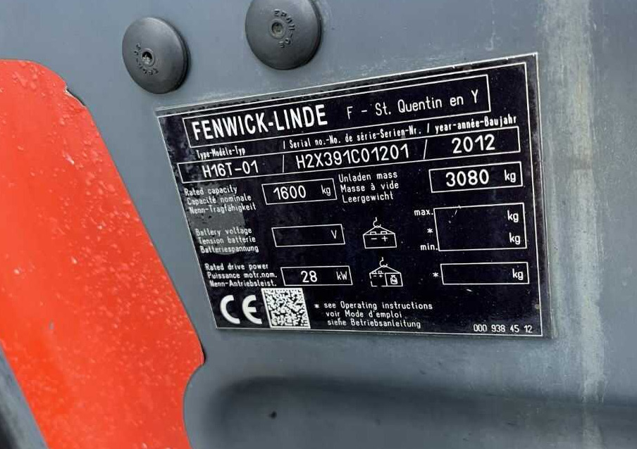 Linde H16T-01 - Υγραεριοκίνητο περονοφόρο: φωτογραφία 4 Linde H16T-01 - Υγραεριοκίνητο περονοφόρο: φωτογραφία 4