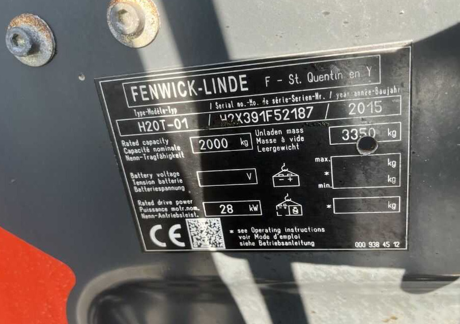 Linde H20T-01 - Υγραεριοκίνητο περονοφόρο: φωτογραφία 4 Linde H20T-01 - Υγραεριοκίνητο περονοφόρο: φωτογραφία 4