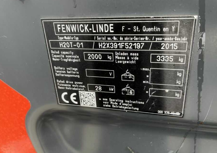 Linde H20T-01 - Υγραεριοκίνητο περονοφόρο: φωτογραφία 4 Linde H20T-01 - Υγραεριοκίνητο περονοφόρο: φωτογραφία 4