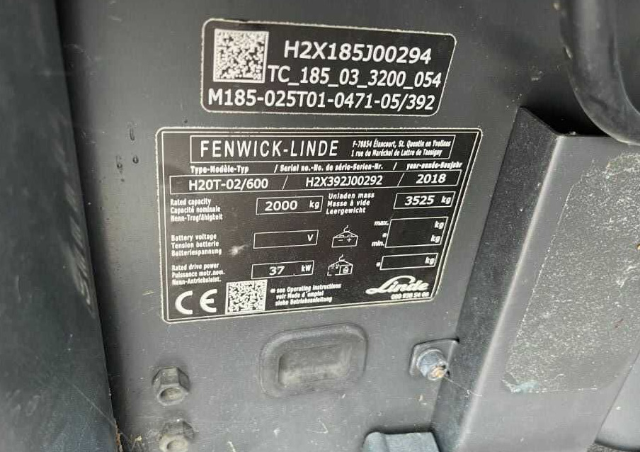 Linde H20T-02/600 - Υγραεριοκίνητο περονοφόρο: φωτογραφία 4 Linde H20T-02/600 - Υγραεριοκίνητο περονοφόρο: φωτογραφία 4