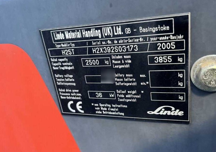 Linde H25T - Υγραεριοκίνητο περονοφόρο: φωτογραφία 4 Linde H25T - Υγραεριοκίνητο περονοφόρο: φωτογραφία 4