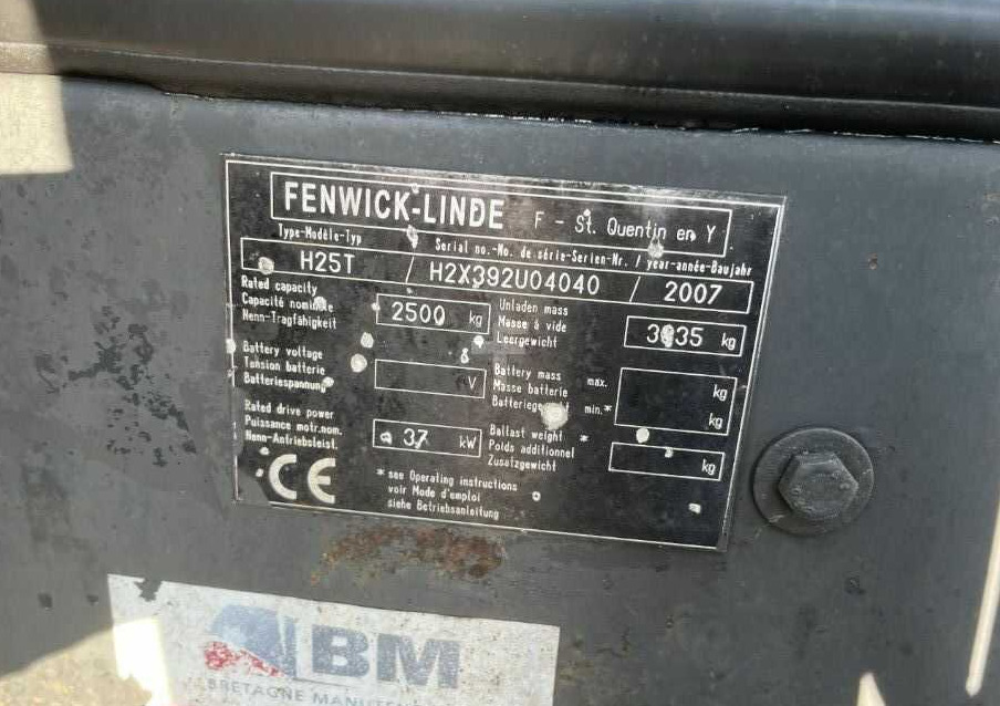 Linde H25T - Υγραεριοκίνητο περονοφόρο: φωτογραφία 4 Linde H25T - Υγραεριοκίνητο περονοφόρο: φωτογραφία 4