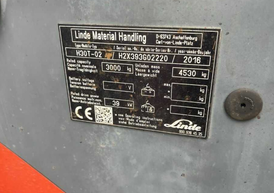 Linde H30T-02 - Υγραεριοκίνητο περονοφόρο: φωτογραφία 4 Linde H30T-02 - Υγραεριοκίνητο περονοφόρο: φωτογραφία 4