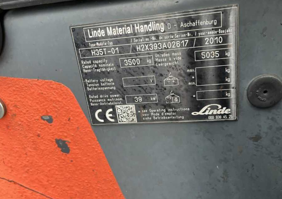 Linde H35T-01 - Υγραεριοκίνητο περονοφόρο: φωτογραφία 4 Linde H35T-01 - Υγραεριοκίνητο περονοφόρο: φωτογραφία 4