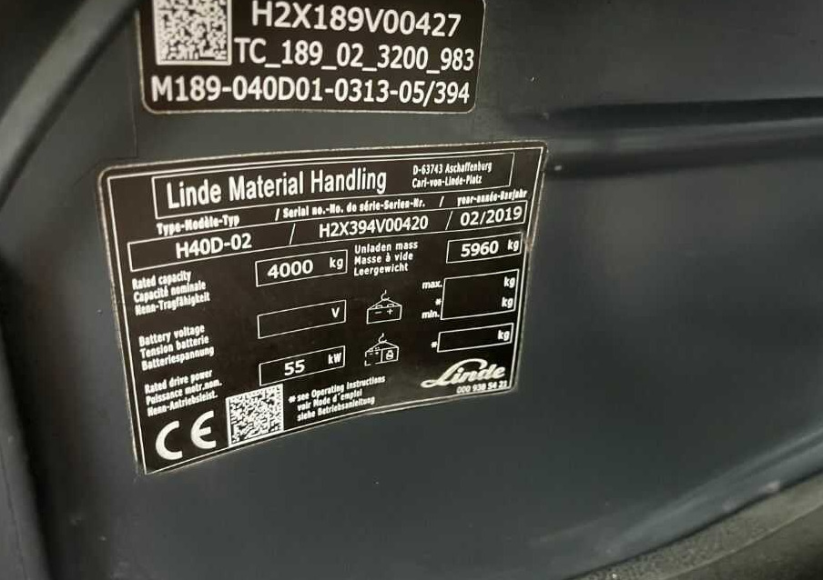 Linde H40D-02 - Πετρελαιοκίνητο περονοφόρο: φωτογραφία 4 Linde H40D-02 - Πετρελαιοκίνητο περονοφόρο: φωτογραφία 4