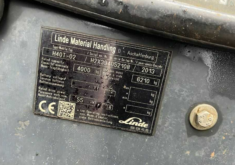Linde H40T-02 - Υγραεριοκίνητο περονοφόρο: φωτογραφία 4 Linde H40T-02 - Υγραεριοκίνητο περονοφόρο: φωτογραφία 4