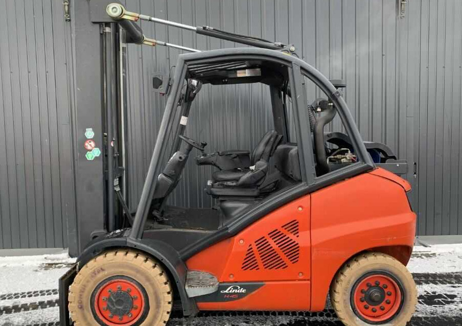 Linde H45T-01 - Υγραεριοκίνητο περονοφόρο: φωτογραφία 5 Linde H45T-01 - Υγραεριοκίνητο περονοφόρο: φωτογραφία 5